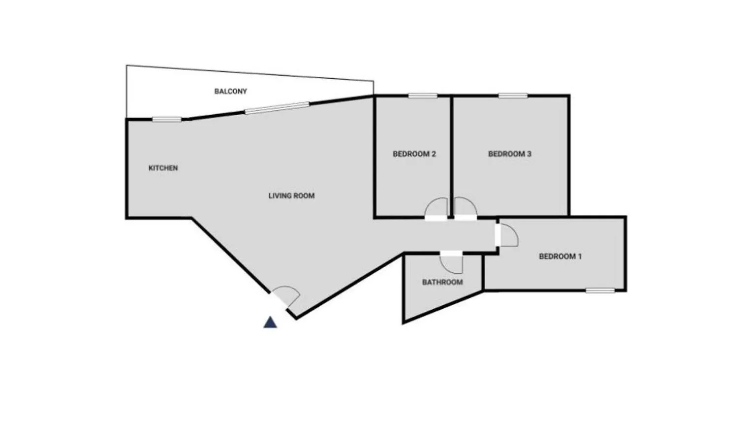 Apartmán Poble Sec 3Br W Balcony Mountain Views Bcn-109 Barcelona